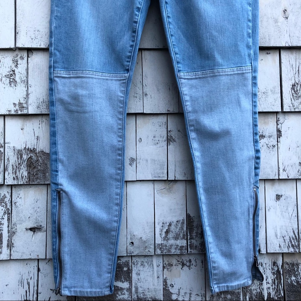 PAIGE  skinny zipper Jeans sz 30 - Picture 3 of 8